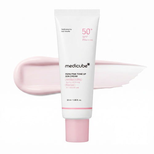 PDRN Pink Tone-Up Sun Cream — Crème solaire teintée rosée · 50 ml