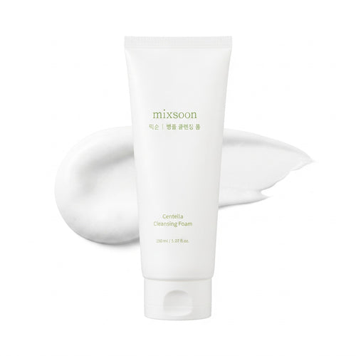 Mixsoon Centella Cleansing Foam — Mousse nettoyante douce · 150 ml