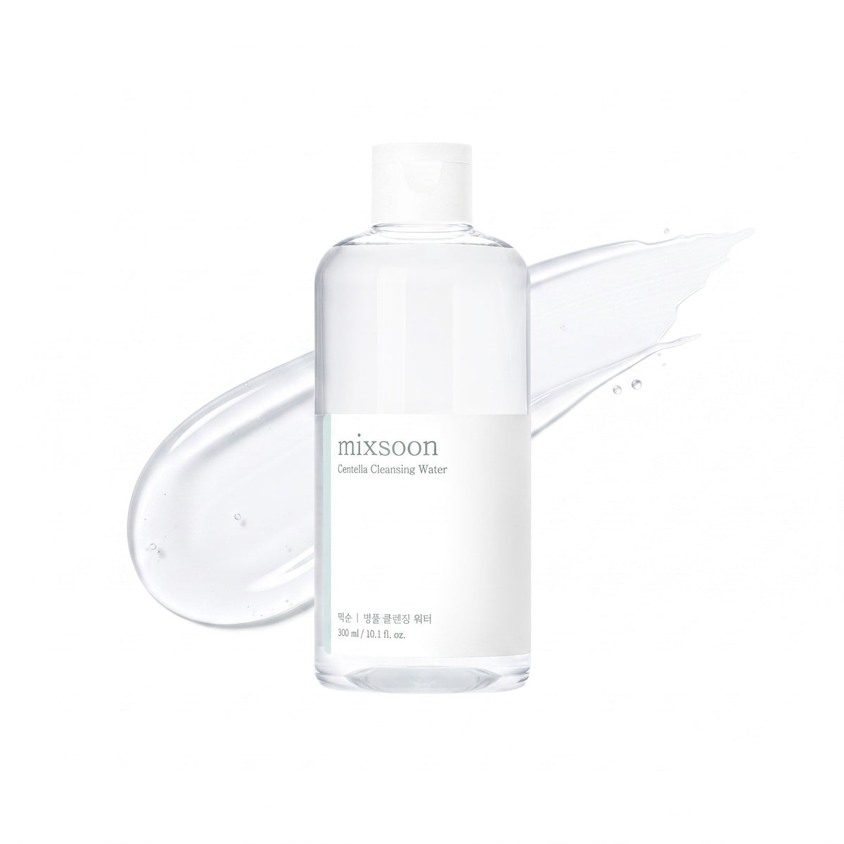 Mixsoon Centella Cleansing Water — Eau nettoyante démaquillante · 300 ml