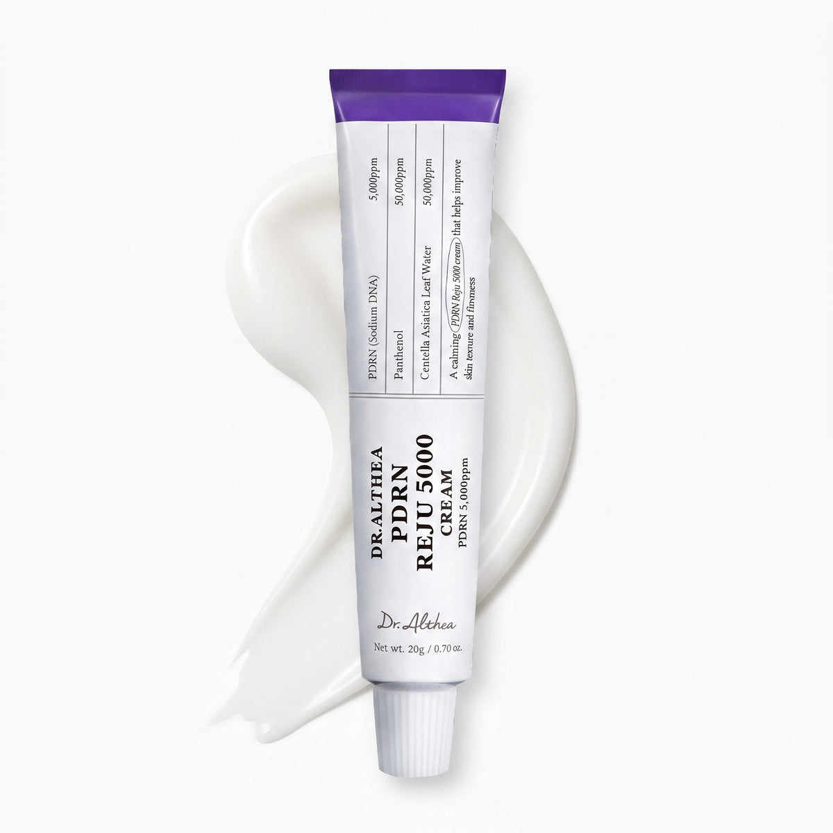 Dr.Althea PDRN Reju 5000 Cream — Crème apaisante hydratante · 20 g