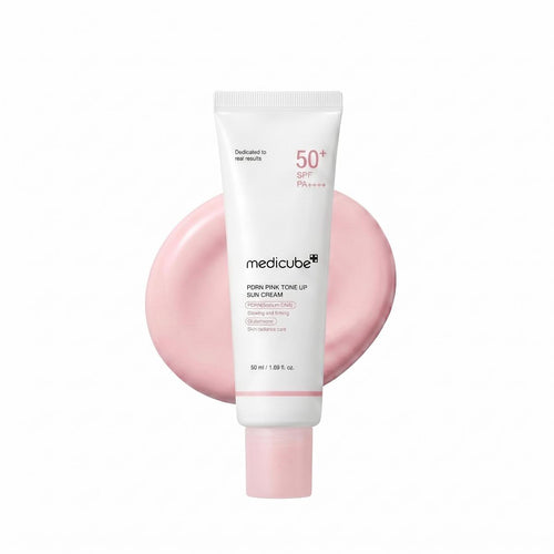 PDRN Pink Tone Up Sun Cream — Crème solaire teintée rosée · 50 ml