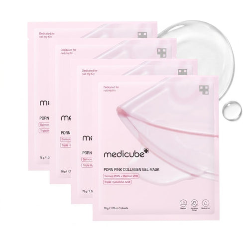 Pink PDRN Gel Mask — Masques hydrogel · 4 masques