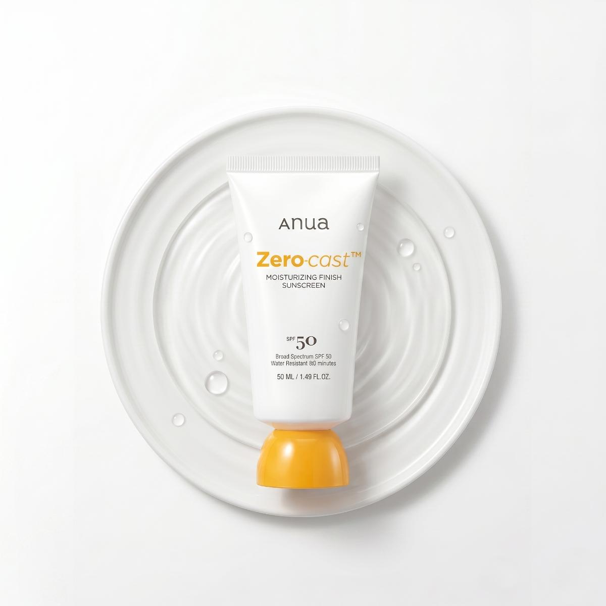 Zero-Cast Moisturizing Finish Sunscreen — Crème solaire SPF50 · 50 ml