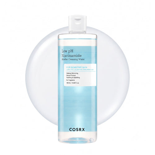 Low pH Niacinamide Micellar Cleansing Water — Eau micellaire démaquillante · 400 ml