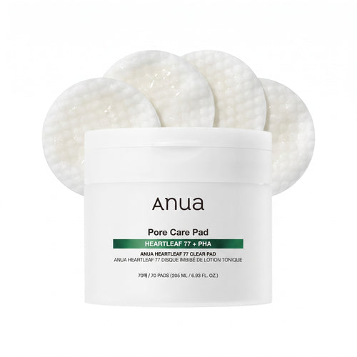 Heartleaf 77 Clear Pad — Pads exfoliants doux PHA · 70 pads