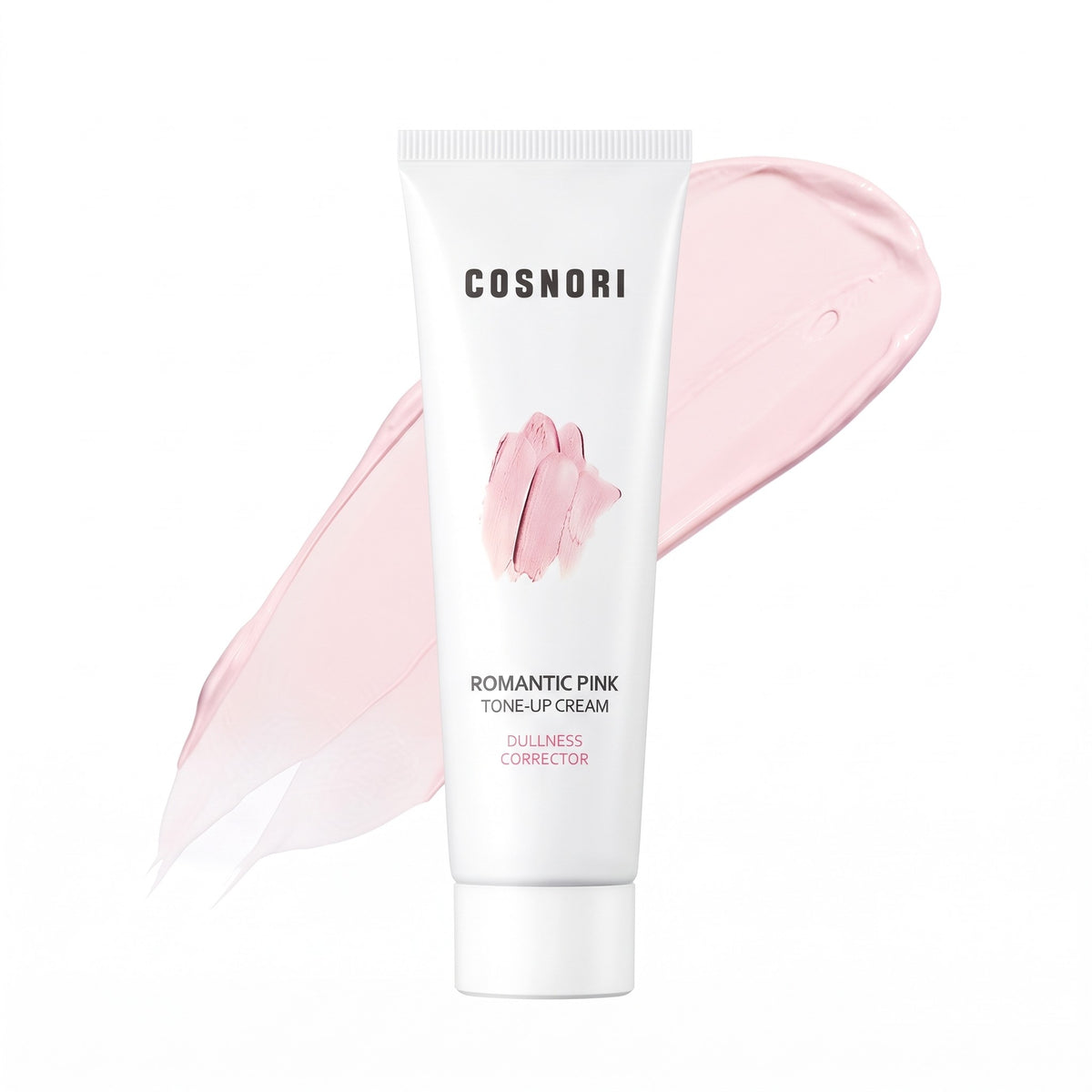 Cosnori Romantic Pink Tone-Up Cream — Crème tone-up rosée · 50 ml