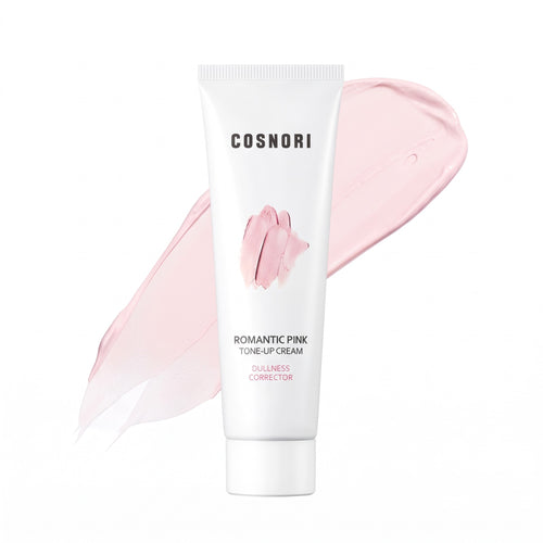 Cosnori Romantic Pink Tone-Up Cream — Crème tone-up rosée · 50 ml