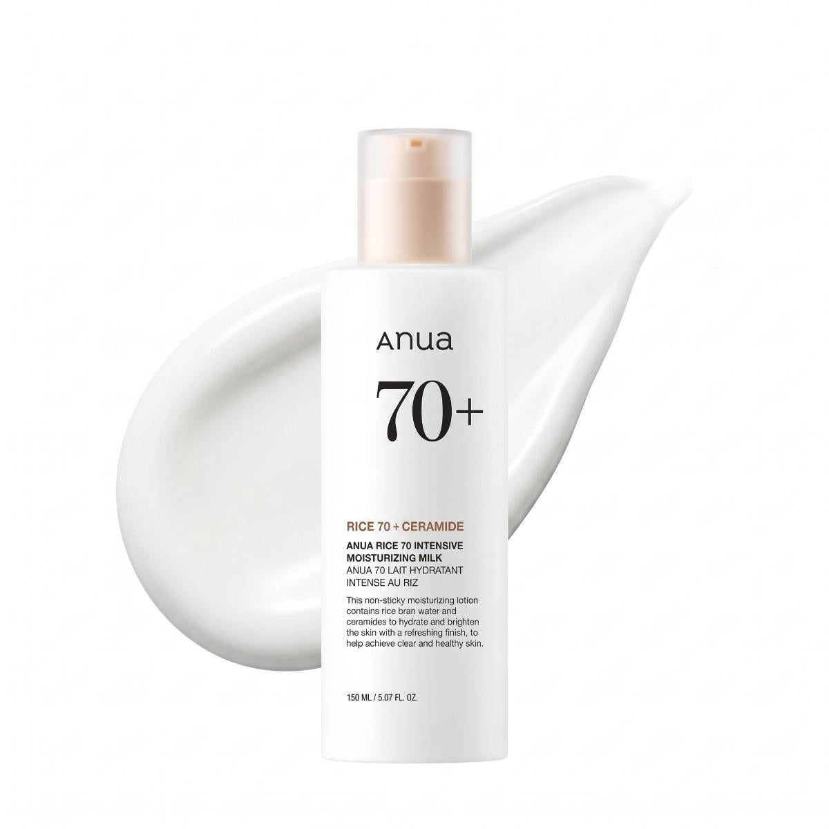 Rice 70 Intensive Moisturizing Milk — Lait hydratant au riz · 150 ml