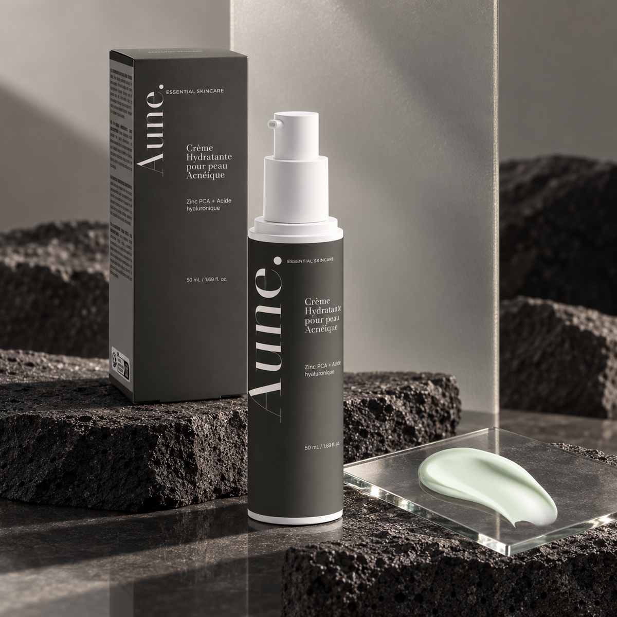 Crème Hydratante pour Peau Acnéique — Zinc PCA
