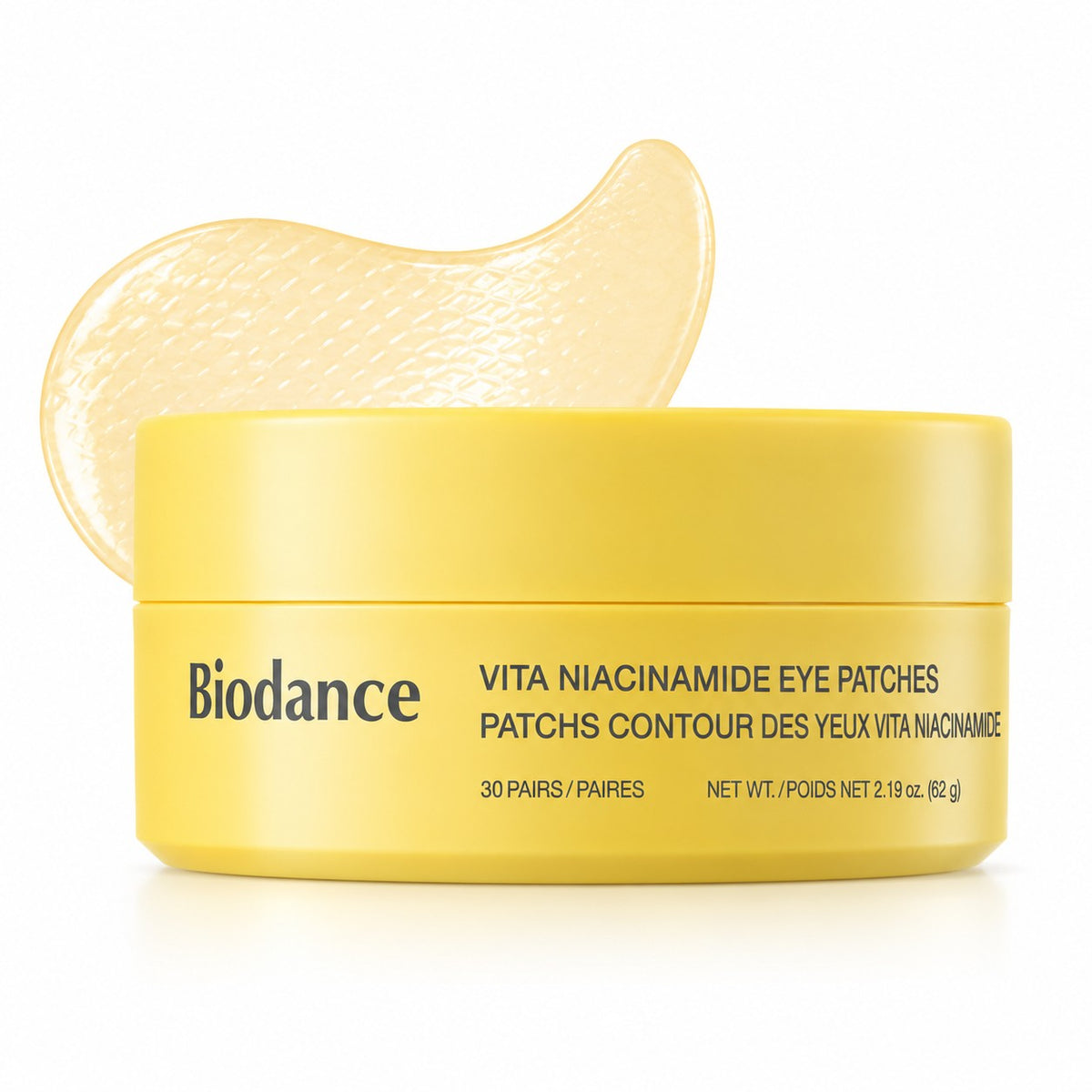 Biodance Vita Niacinamide Eye Patch — Patchs yeux éclat · 60 patchs